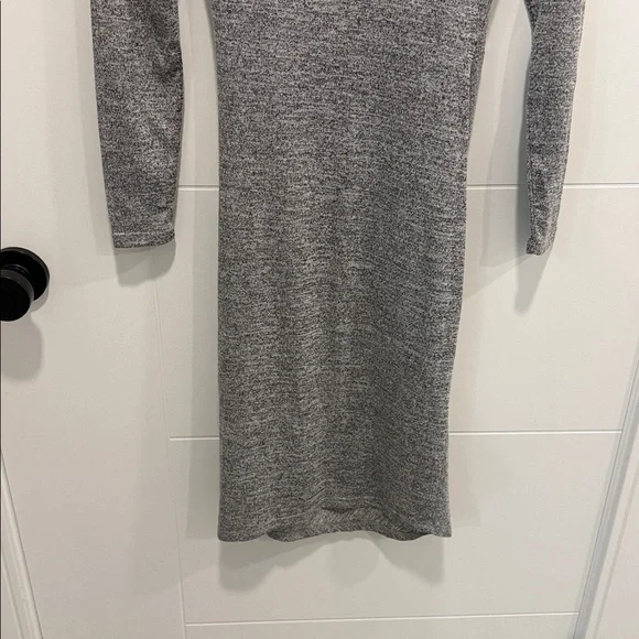 Dex Heather Gray Long Sleeve Dress size XS - Picture 7 of 7